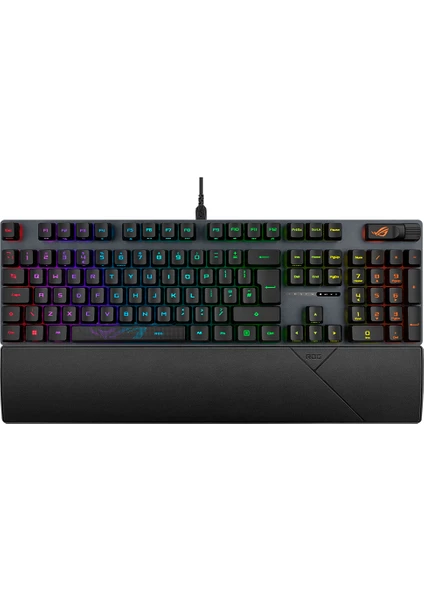 ASUS ROG STRIX SCOPE II RX AURA SYNC RGB MEKANİK TÜRKÇE TUŞ DİZİLİMİ ROG RX RED SWITCH IP57 MULTI FONKSİYONEL OYUNCU KLAVYESİ