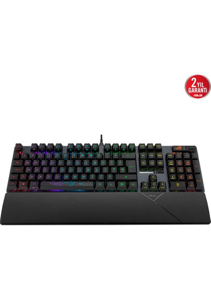 ASUS ROG STRIX SCOPE II RX AURA SYNC RGB MEKANİK TÜRKÇE TUŞ DİZİLİMİ ROG RX RED SWITCH IP57 MULTI FONKSİYONEL OYUNCU KLAVYESİ