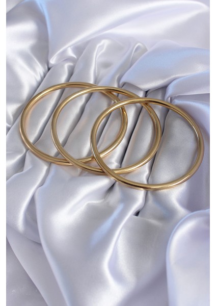 316L Çelik Gold Renk Ajda Model Kadın Bileklik - BJ-BB5609 fiyatları