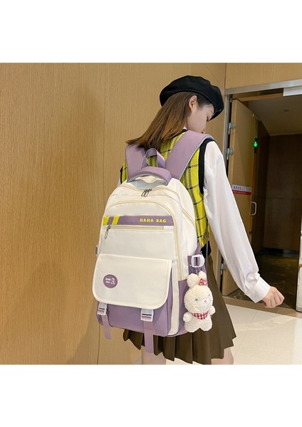 Kore Versiyonu Mori Yeni Sırt Çantası Gelgit Marka Moda Üniversite Öğrencisi Sırt Çantası Küçük Taze Öğrenci Sırt Çantası (Yurt Dışından) modelleri