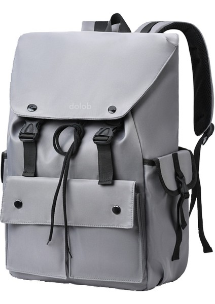 2023 Rahat Sırt Çantası Su Geçirmez Bilgisayar Sırt Çantası Erkek Moda Koleji Öğrenci Çantası Oxford Kumaş Açık Seyahat Çantası (Yurt Dışından)