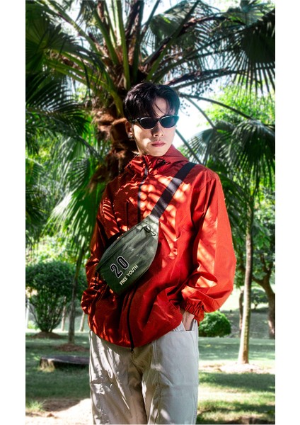 Kadın Göğüs Çantası Crossbody Çanta Erkek Trendy Marka Moda Su Geçirmez Spor Omuzdan Askili Çanta Kadın Crossbody Çanta Kadın (Yurt Dışından)