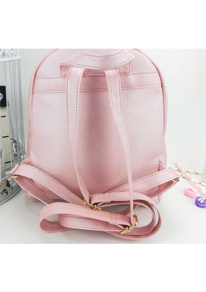 Yeni Karikatür Pu Çok Fonksiyonlu Çift Kullanımlı Omuz Crossbody Çanta Küçük Sırt Çantası Mini Küçük Okul Çantası Kadınlar Için Sevimli (Yurt Dışından)