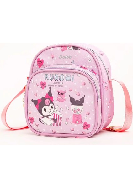 Karikatür Sevimli Kt Melodi Tarçın Köpek Kuromi Omuz Çantası Crossbody Çanta Japon Anaokulu Bebek Çantası (Yurt Dışından)