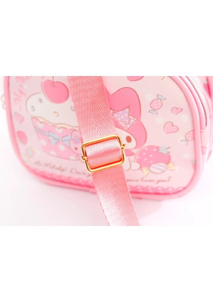 Karikatür Sevimli Kt Melodi Tarçın Köpek Kuromi Omuz Çantası Crossbody Çanta Japon Anaokulu Bebek Çantası (Yurt Dışından)