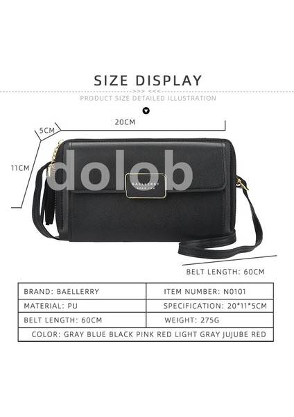 Kadın Uzun Cüzdan Çok Fonksiyonlu Çıtçıt Fermuarlı Debriyaj Büyük Kapasiteli Crossbody Debriyaj (Yurt Dışından) modelleri