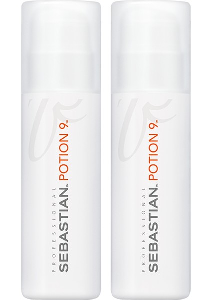 Potion 9 Saç Şekillendirici Bakım Kremi 150 ml 2 Adet