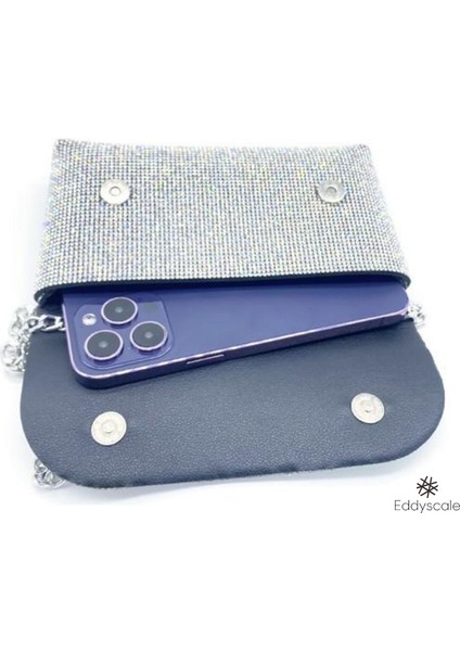 Kadın Rhinestone Işıltılı Omuz Çantası (Yurt Dışından) modelleri