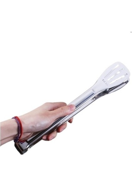 Paslanmaz Barbekü Maşa Metal Inox