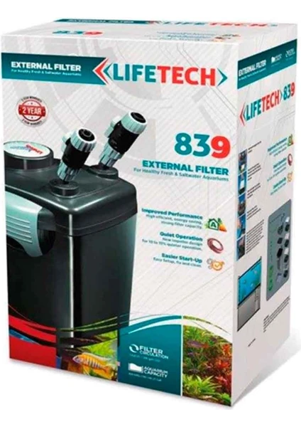 Lifetech 839 Akvaryum Dış Filtre