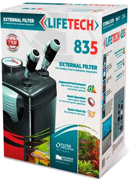 Lifetech 835 Dış Filtre