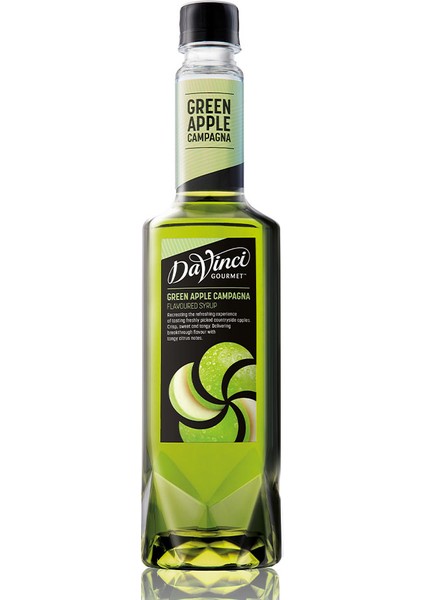 Davinci Gourmet Yeşil Elma Aromalı Şurup (Green Apple) 750 ml