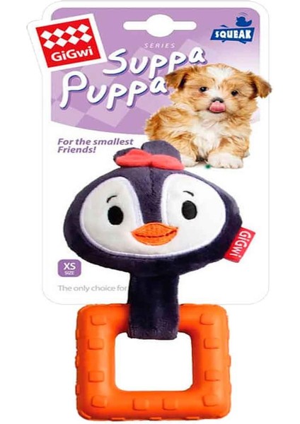 Suppa Puppa Penguen Köpek Diş Kaşıma Oyuncağı 16 cm