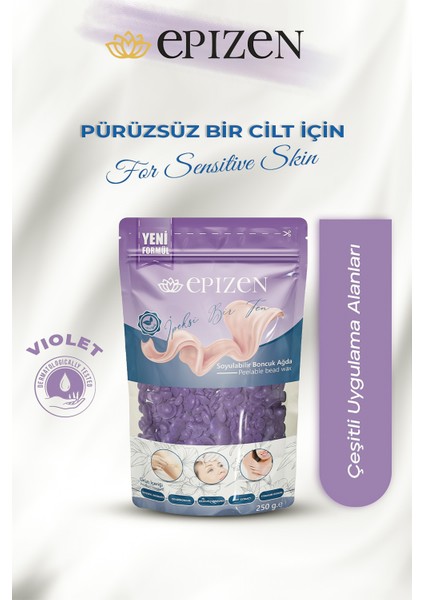 Violet Soyulabilir Boncuk Ağda 250 gr