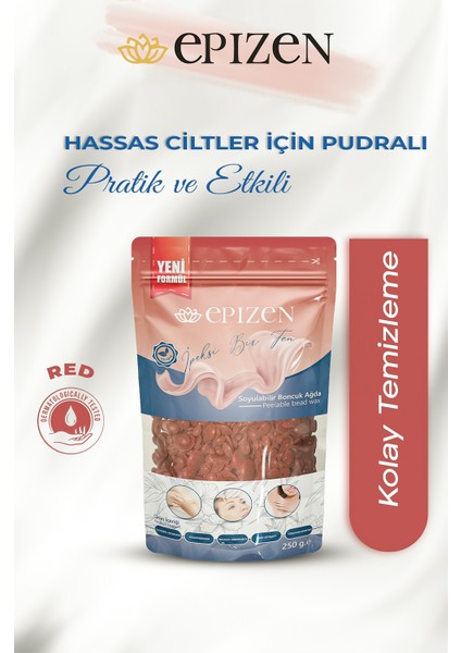 Hassas Ciltler Için Soyulabilir Boncuk Ağda 250GR