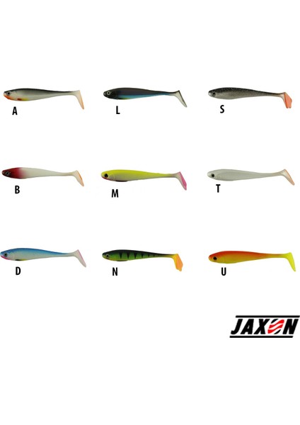 Silikon Balık Jaxon Gummy Intensa TG-INA105 11CM 5’li Pk Renk:o