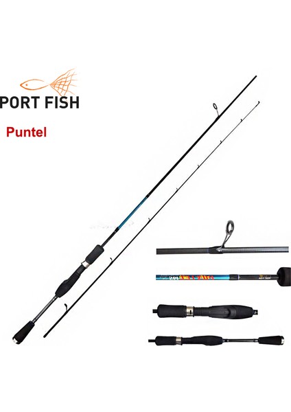 Lrf Kamışı Portfish Wily Nash 225 cm 3-10GR