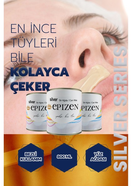 Silver Konserve Gümüş Sir Ağda 800ML
