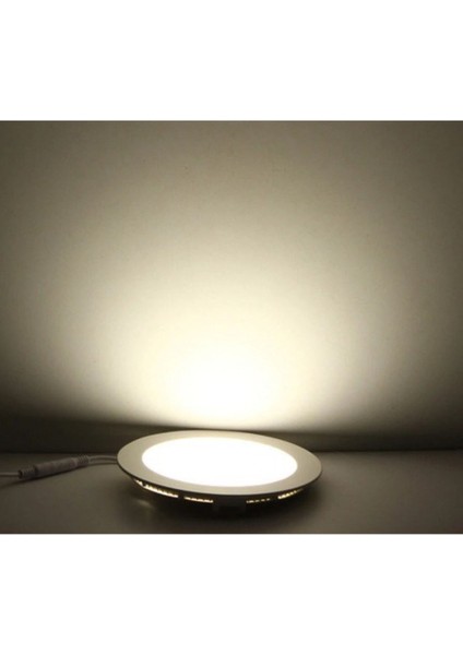 12W 4000K Ilık Beyaz Işık Sıva Altı Yuvarlak LED Panel AP01-01210 fiyatları