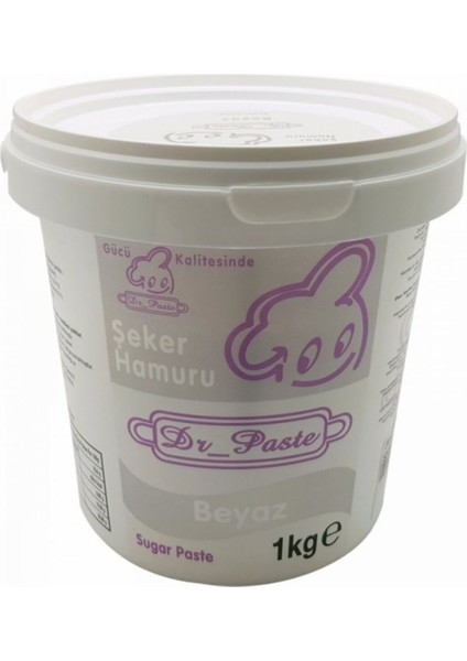 Beyaz Şeker Hamuru 1kg JEMCE344
