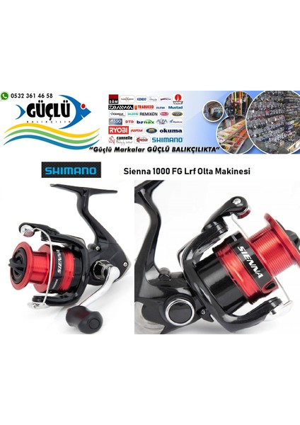 Lrf Olta Makinesi SHIMANO Sienna 1000 Fg fiyatları