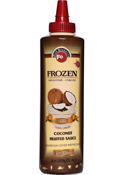 Fo Hindistan Cevizi Meyve Püresi (Frozen) 1000 gr