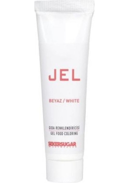 Şeker Sugar Yenilebilir Jel Gıda Boyası 100 ml Beyaz