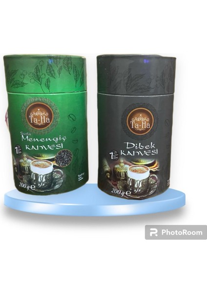 Ta-Ha Dibek & Menengiç Silindir Kahve 2 x 200 gr 400 gr Toplam