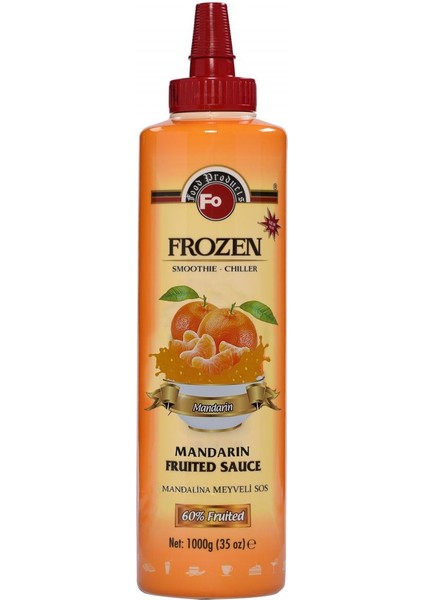 Mandalina Meyve Püresi (Frozen) 1000 gr