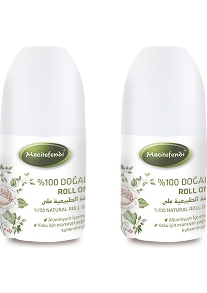Doğal Roll On 50 ml x 2 Adet
