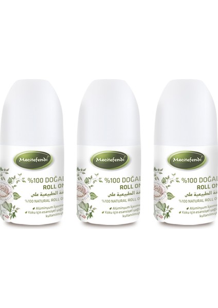 Doğal Roll On 50 ml x 3ADET