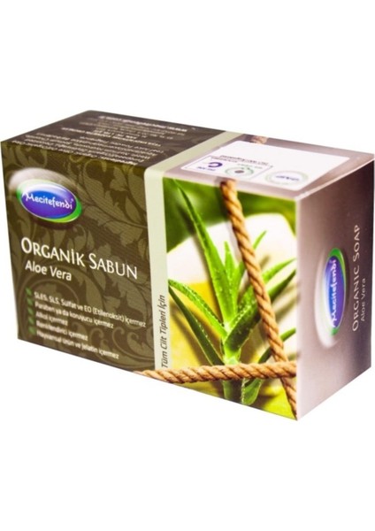 Organik Aloe Vera Özlü Sabun 125 gr