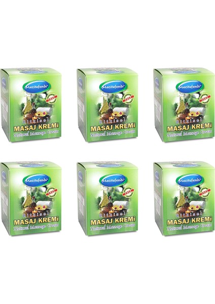 Masaj Kremi 175 ml x 6 Adet (6'lı Set)