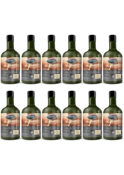 Argan Yağlı Şampuan 12'li 400 ml