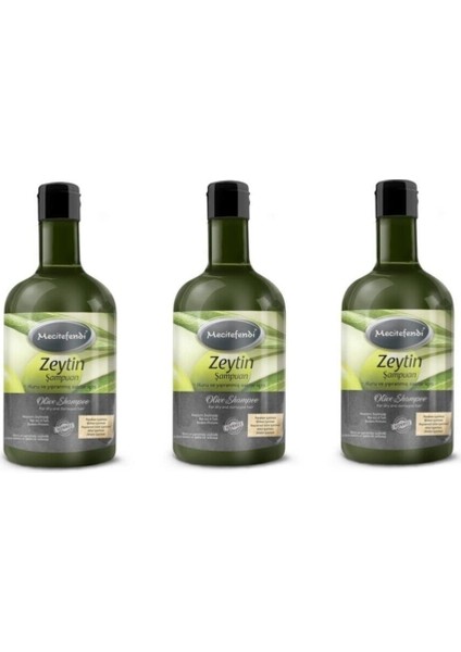 3 Adet Zeytin Şampuanı 3X400 ml