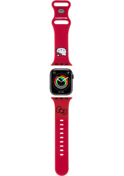 Watch 41MM Uyumlu Kordon Hello Kitty Orjinal Lisanslı Logolu Fiyonk & Kitty Head Yumuşak Strap Kayış