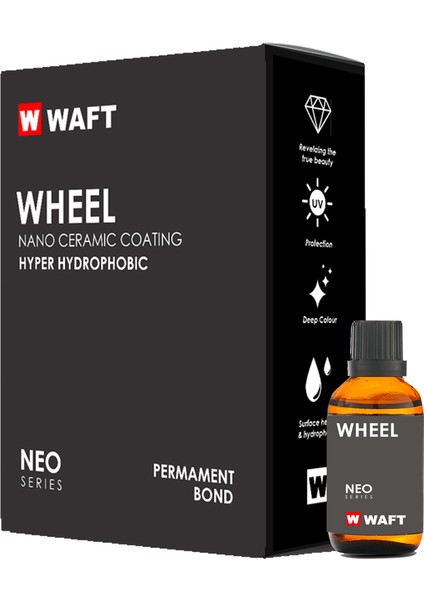 Wheel -Jant, Krom Yüzeyler ve Kaliperler Için Nano Seramik Kaplama