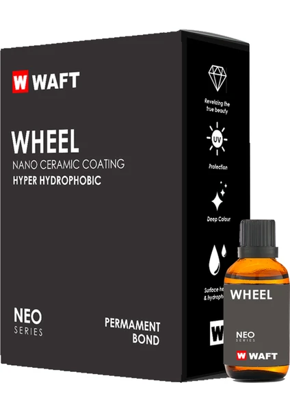 Wheel -Jant, Krom Yüzeyler ve Kaliperler  Için Nano Seramik Kaplama