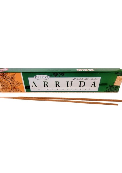 Arruda Aromalı Masala Çubuk Tütsü