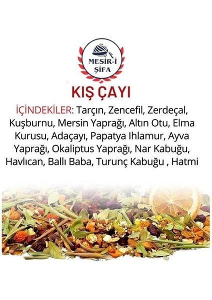 Mesiri Şifa Karışık Bitki Kış Çay 200GR