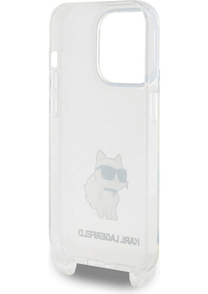 Apple iPhone 15 Pro Max Lisanslı Boyun Askılı Choupette Ikonik Crossbody Şeffaf indirimleri