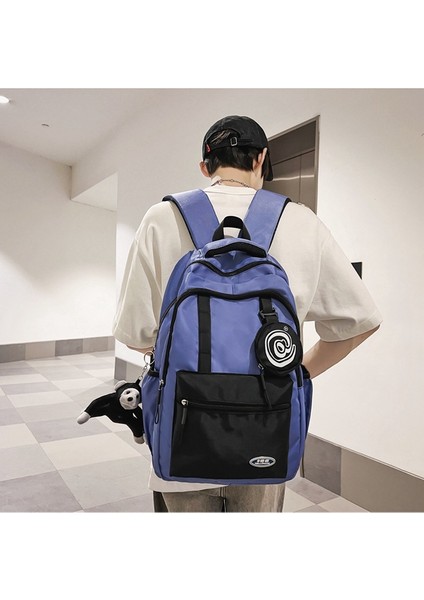 Yeni Kore Orijinal Sırt Çantası Seyahat Rahat Moda Sırt Çantası Erkek Kişilik Büyük Kapasiteli Ortaokul Öğrencisi Okul Çantası (Yurt Dışından) fırsatları