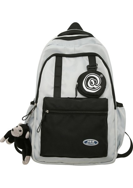 Yeni Kore Orijinal Sırt Çantası Seyahat Rahat Moda Sırt Çantası Erkek Kişilik Büyük Kapasiteli Ortaokul Öğrencisi Okul Çantası (Yurt Dışından)