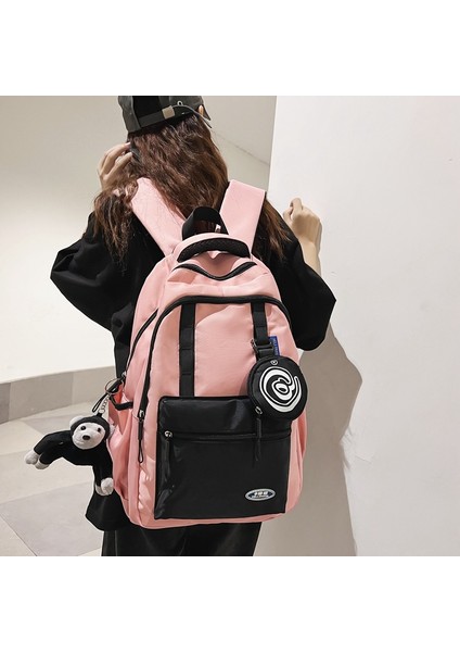 Yeni Kore Orijinal Sırt Çantası Seyahat Rahat Moda Sırt Çantası Erkek Kişilik Büyük Kapasiteli Ortaokul Öğrencisi Okul Çantası (Yurt Dışından) fiyatları