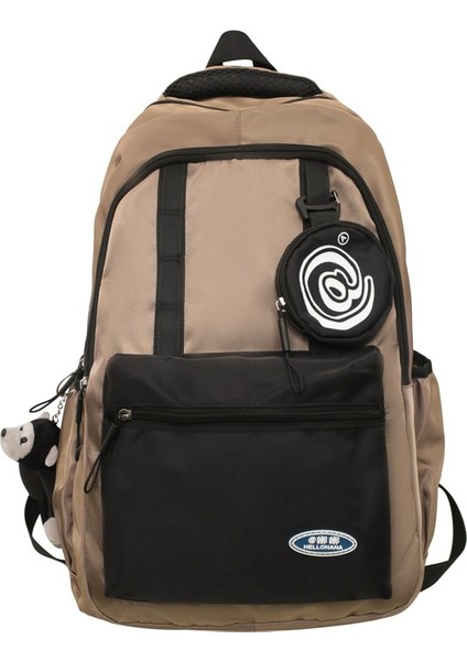 Yeni Kore Orijinal Sırt Çantası Seyahat Rahat Moda Sırt Çantası Erkek Kişilik Büyük Kapasiteli Ortaokul Öğrencisi Okul Çantası (Yurt Dışından)