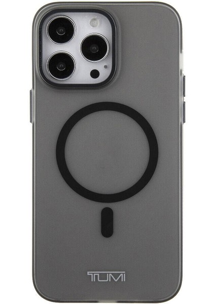 Apple iPhone 15 Pro Max Uyumlu Tumı Lisanslı Magsafe Şarj Özellikli Buzlu Mat Kılıf Siyah fiyatları