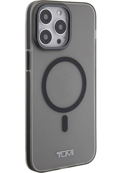 Apple iPhone 15 Pro Max Uyumlu Tumı Lisanslı Magsafe Şarj Özellikli Buzlu Mat Kılıf Siyah modelleri