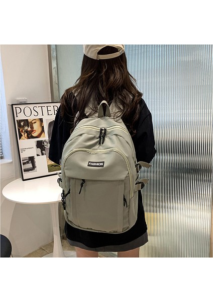 2023 Yeni Kore Kadın Sırt Çantası Günlük Vahşi Niş Tasarım Gündelik Öğrenci Sırt Çantası Okul Çantası (Yurt Dışından) fiyatları