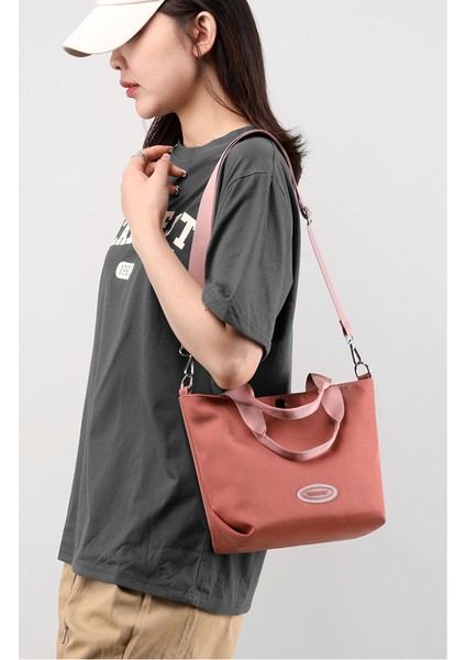 Küçük Çanta Kadın 2023 Yeni Taşınabilir Kova Çanta Moda Rahat Omuz Crossbody Çanta Oxford Naylon Çanta (Yurt Dışından) fırsatları