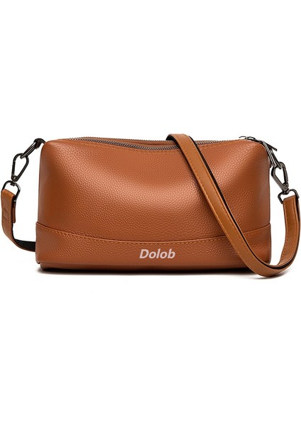 Ilk Katman Inek Derisi 2024 Kadın Çantası Kadın Omuz Crossbody Çantası (Yurt Dışından)